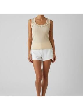 Ralph Lauren Women's Cream and Yellow Vests-tanks-cami